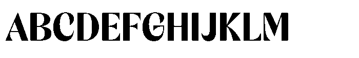 Orelo Text Condensed Black Font UPPERCASE