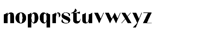 Orelo Text Condensed Black Font LOWERCASE