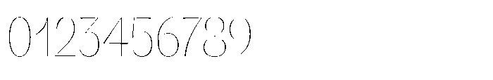 Orelo Text Condensed Thin Font OTHER CHARS