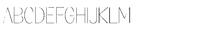 Orelo Text Condensed Thin Font UPPERCASE