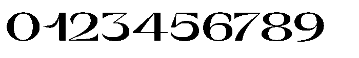 Orelo Text Expanded Black Font OTHER CHARS