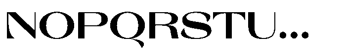 Orelo Text Expanded Black Font UPPERCASE