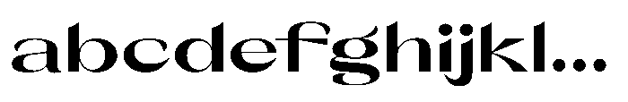 Orelo Text Expanded Black FONT