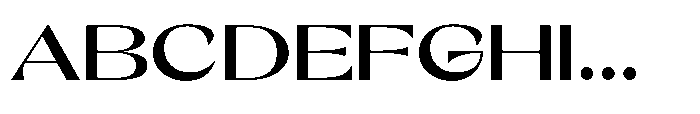Orelo Text Expanded Bold Font