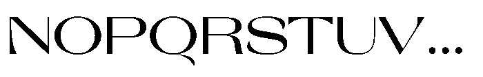 Orelo Text Expanded Medium Font UPPERCASE