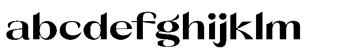Orelo Text Extended Black FONT