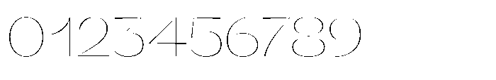 Orelo Text Extended Thin Font OTHER CHARS