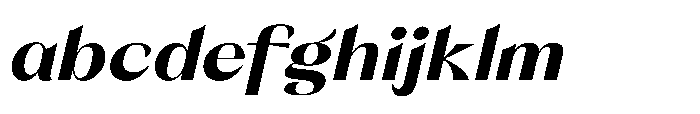 Orelo Text Standard Black Italic FONT