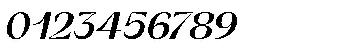 Orelo Text Standard Bold Italic Font OTHER CHARS