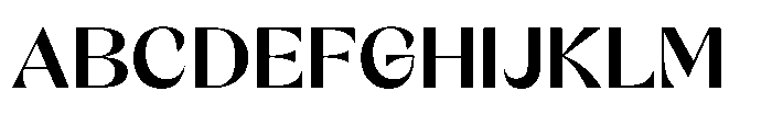 Orelo Text Standard Bold Font UPPERCASE