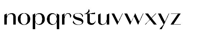 Orelo Text Standard Medium Font LOWERCASE