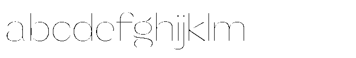 Orelo Text Standard Thin FONT