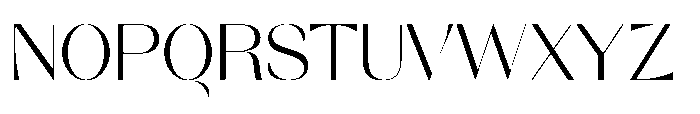 Orelo Variable Font UPPERCASE