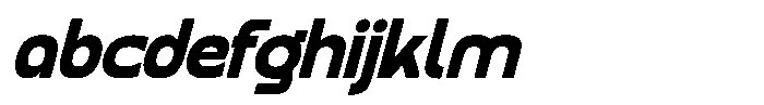 Orenza Bold Italic FONT