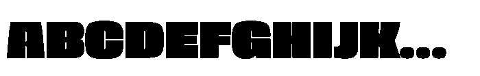 Oreon Font UPPERCASE