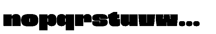 Oreon Font LOWERCASE