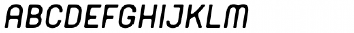 Orev Edge Medium Italic Font UPPERCASE