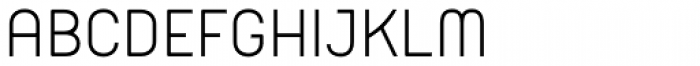 Orev SemiLight Font UPPERCASE
