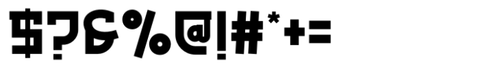 Orewa Japanese Style Regular Font OTHER CHARS