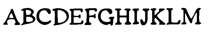 Organic Grain Regular Font UPPERCASE