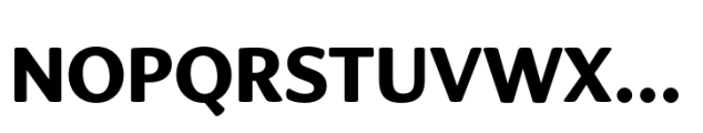 Organic Pro Bold Font UPPERCASE