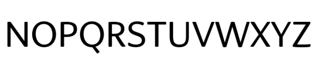 Organic Pro Regular Font UPPERCASE
