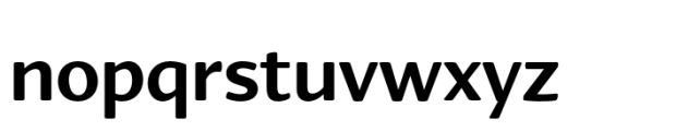 Organic Pro Semi Bold Font LOWERCASE