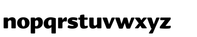 Organic Pro Ultra Font LOWERCASE