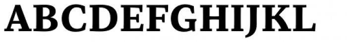 Organon Serif Bold Font UPPERCASE
