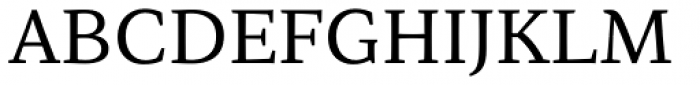 Organon Serif Regular Font UPPERCASE