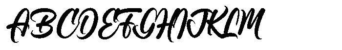 Orickol Font UPPERCASE