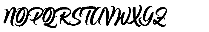 Orickol Font UPPERCASE