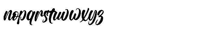 Orickol Font LOWERCASE