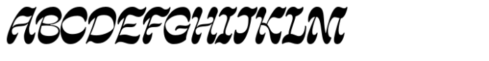 Orientala Font UPPERCASE