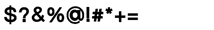 Origin Neue Black Font OTHER CHARS