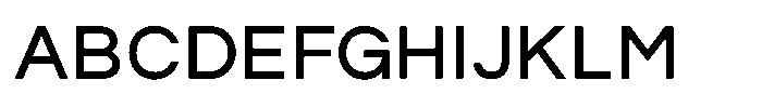 Origin Neue Bold Font UPPERCASE