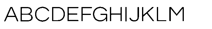 Origin Neue Light Font UPPERCASE