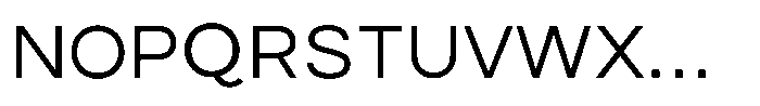 Origin Neue Regular Font UPPERCASE