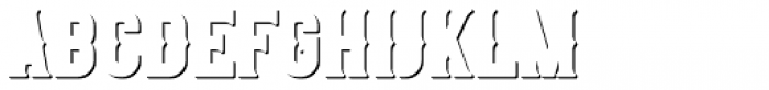 Original Absinthe Shadow FX Font LOWERCASE