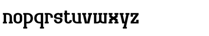 Original Regional Regular Font LOWERCASE