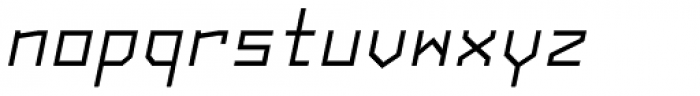 Originator Italic Font LOWERCASE