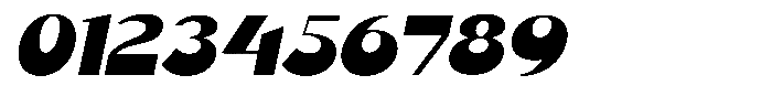 Orkid Oblique Font OTHER CHARS