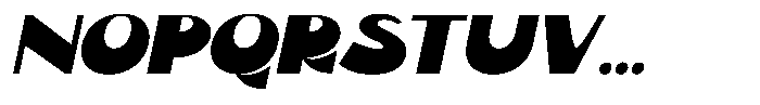 Orkid Oblique Font UPPERCASE