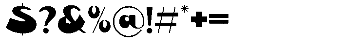 Orkid Regular Font OTHER CHARS
