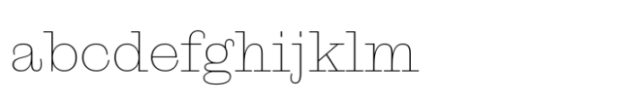 Orla Serif Thin FONT