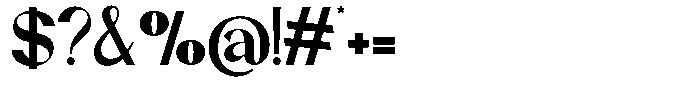Orlithe Font OTHER CHARS