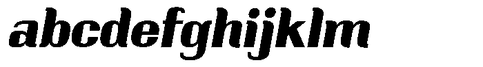 Ornamenta  Black Oblique FONT