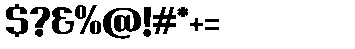 Ornamenta  Black Font OTHER CHARS