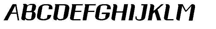 Ornamenta  Bold Oblique Font UPPERCASE
