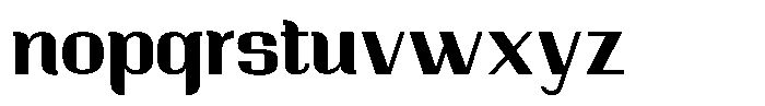 Ornamenta  Bold Font LOWERCASE
